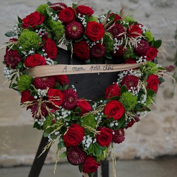 Nos créations de fleurs pour des obsèques